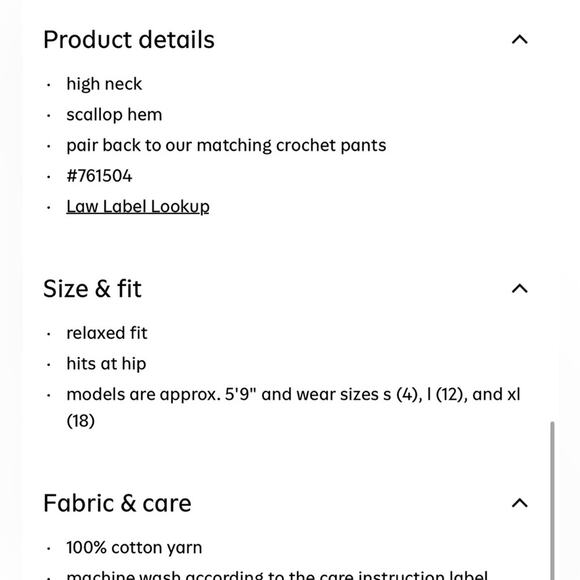 Old Navy Cozy Sleeveless Crochet Tunic Sweater - Picture 6 of 10